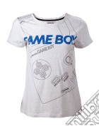 Nintendo: Gameboy Line Grey (T-Shirt Donna Tg.XS) giochi