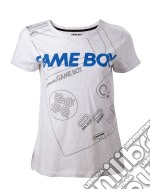Nintendo: Gameboy Line Grey (T-Shirt Donna Tg.S)