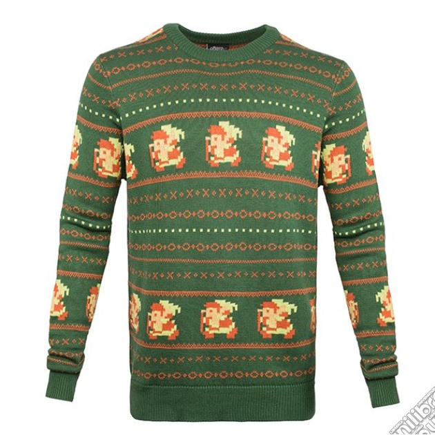 Zelda - Christmas Sweater - S Jumpers M Green gioco