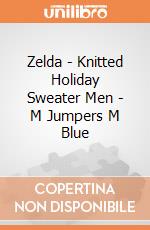Zelda - Knitted Holiday Sweater Men - M Jumpers M Blue gioco