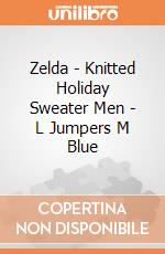 Zelda - Knitted Holiday Sweater Men - L Jumpers M Blue gioco