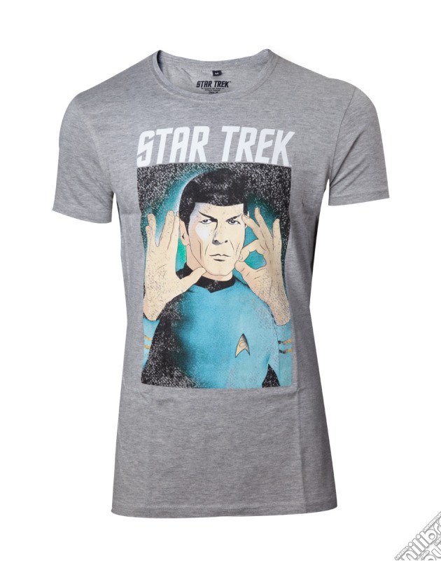 Star Trek - Men T-Shirt - S Short Sleeved T-Shirts M Grey gioco
