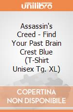 Assassin's Creed - Find Your Past Brain Crest Blue (T-Shirt Unisex Tg. XL) gioco