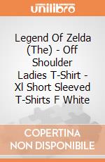 Legend Of Zelda (The) - Off Shoulder Ladies T-Shirt - Xl Short Sleeved T-Shirts F White gioco