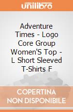 Adventure Times - Logo Core Group Women'S Top - L Short Sleeved T-Shirts F gioco