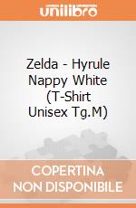 Zelda - Hyrule Nappy White (T-Shirt Unisex Tg.M) gioco