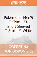 Pokemon - Men'S T-Shirt - 2Xl Short Sleeved T-Shirts M White gioco