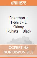 Pokemon - T-Shirt - L Skinny T-Shirts F Black gioco di Bioworld