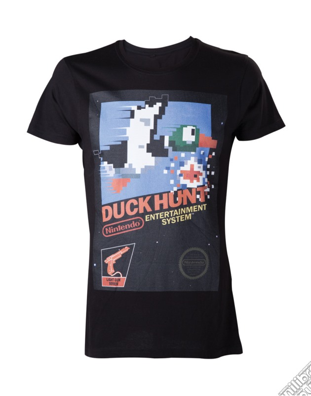 Nintendo - Duckhunt Black (T-Shirt Unisex Tg. S) gioco