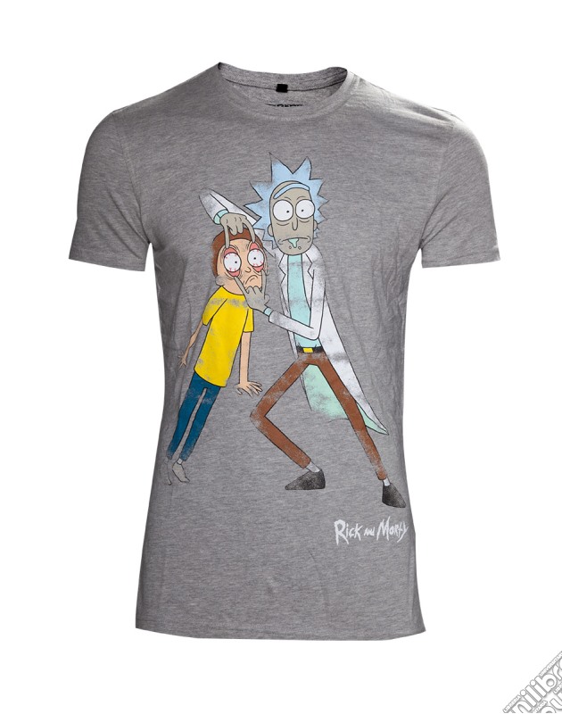 Rick And Morty - Disstressed (T-Shirt Unisex Tg. S) gioco