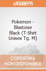 Pokemon - Blastoise Black (T-Shirt Unisex Tg. M) gioco
