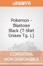 Pokemon - Blastoise Black (T-Shirt Unisex Tg. L) gioco