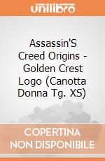 Assassin'S Creed Origins - Golden Crest Logo (Canotta Donna Tg. XS) gioco