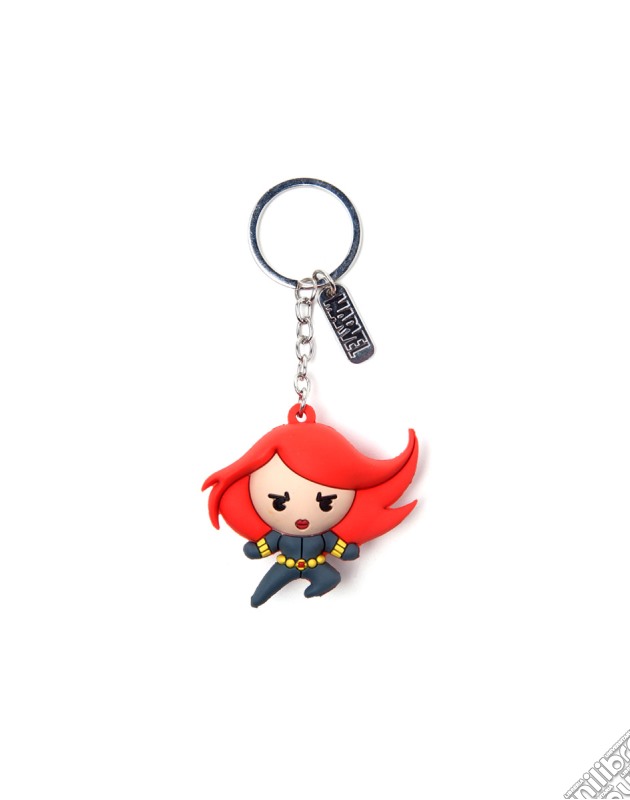 Marvel - Black Widow Kawaii Rubber 3D Black (Portachiavi) gioco