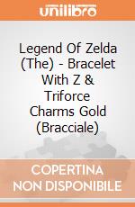 Legend Of Zelda (The) - Bracelet With Z & Triforce Charms Gold (Bracciale) gioco