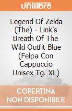 Legend Of Zelda (The) - Link's Breath Of The Wild Outfit Blue (Felpa Con Cappuccio Unisex Tg. XL) gioco