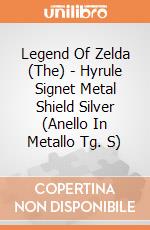Legend Of Zelda (The) - Hyrule Signet Metal Shield Silver (Anello In Metallo Tg. S) gioco