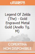 Legend Of Zelda (The) - Gold Engraved Metal Gold (Anello Tg. M) gioco