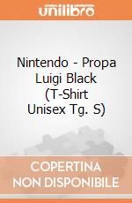 Nintendo - Propa Luigi Black (T-Shirt Unisex Tg. S) gioco