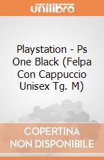Playstation - Ps One Black (Felpa Con Cappuccio Unisex Tg. M) gioco
