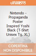 Nintendo - Propaganda Poster Inspired Yoshi Black (T-Shirt Unisex Tg. XL) gioco