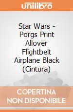 Star Wars - Porgs Print Allover Flightbelt Airplane Black (Cintura) gioco