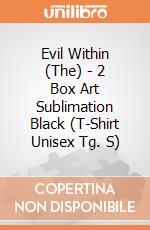 Evil Within (The) - 2 Box Art Sublimation Black (T-Shirt Unisex Tg. S) gioco