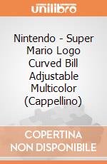 Nintendo - Super Mario Logo Curved Bill Adjustable Multicolor (Cappellino) gioco