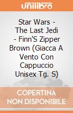 Star Wars - The Last Jedi - Finn'S Zipper Brown (Giacca A Vento Con Cappuccio Unisex Tg. S) gioco