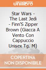 Star Wars - The Last Jedi - Finn'S Zipper Brown (Giacca A Vento Con Cappuccio Unisex Tg. M) gioco