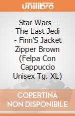 Star Wars - The Last Jedi - Finn'S Jacket Zipper Brown (Felpa Con Cappuccio Unisex Tg. XL) gioco