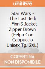 Star Wars - The Last Jedi - Finn'S Jacket Zipper Brown (Felpa Con Cappuccio Unisex Tg. 2XL) gioco