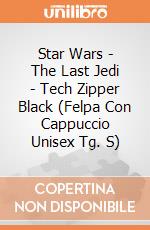 Star Wars - The Last Jedi - Tech Zipper Black (Felpa Con Cappuccio Unisex Tg. S) gioco