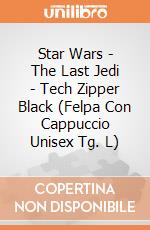 Star Wars - The Last Jedi - Tech Zipper Black (Felpa Con Cappuccio Unisex Tg. L) gioco