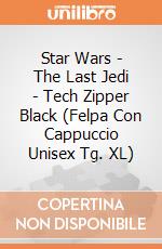 Star Wars - The Last Jedi - Tech Zipper Black (Felpa Con Cappuccio Unisex Tg. XL) gioco