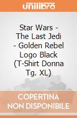 Star Wars - The Last Jedi - Golden Rebel Logo Black (T-Shirt Donna Tg. XL) gioco