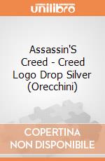 Assassin'S Creed - Creed Logo Drop Silver (Orecchini) gioco