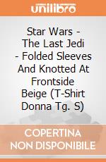 Star Wars - The Last Jedi - Folded Sleeves And Knotted At Frontside Beige (T-Shirt Donna Tg. S) gioco