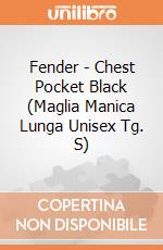 Fender - Chest Pocket Black (Maglia Manica Lunga Unisex Tg. S) gioco