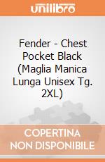 Fender - Chest Pocket Black (Maglia Manica Lunga Unisex Tg. 2XL) gioco