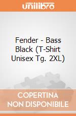 Fender - Bass Black (T-Shirt Unisex Tg. 2XL) gioco