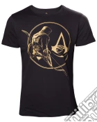 Assassin'S Creed Origins - Golden Bayek And Crest Logo Black (T-Shirt Unisex Tg. 2XL) giochi
