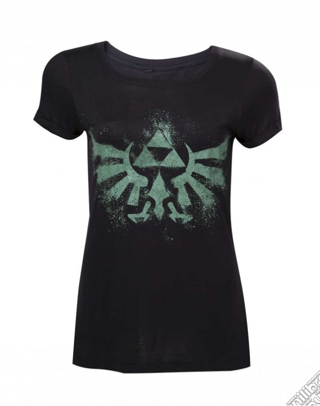 Zelda - Painted Hyrule Black (T-Shirt Donna Tg. XS) gioco