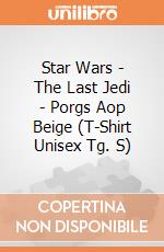 Star Wars - The Last Jedi - Porgs Aop Beige (T-Shirt Unisex Tg. S) gioco