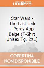 Star Wars - The Last Jedi - Porgs Aop Beige (T-Shirt Unisex Tg. 2XL) gioco