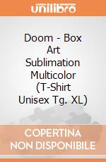 Doom - Box Art Sublimation Multicolor (T-Shirt Unisex Tg. XL) gioco