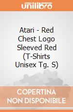 Atari - Red Chest Logo Sleeved Red (T-Shirts Unisex Tg. S) gioco
