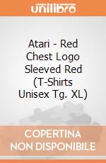 Atari - Red Chest Logo Sleeved Red (T-Shirts Unisex Tg. XL) gioco