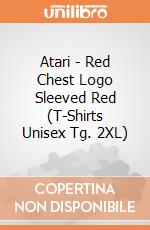 Atari - Red Chest Logo Sleeved Red (T-Shirts Unisex Tg. 2XL) gioco