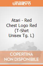 Atari - Red Chest Logo Red (T-Shirt Unisex Tg. L) gioco